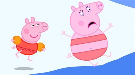 Peppa Pig English Episodes Healthy Habits Swimming With Peppa Pig 🏊