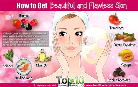 How To Get Beautiful And Flawless Skin Top 10 Home Remedies
