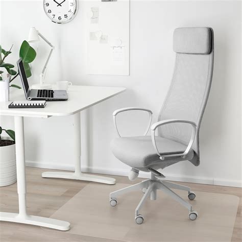 Markus Office Chair Vissle Light Gray Ikea
