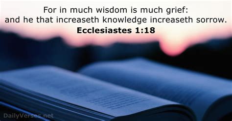 Ecclesiastes 118 Bible Verse Kjv
