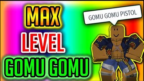 Gomu Gum Max Level Steves One Piece Roblox Devilfruit Showcase