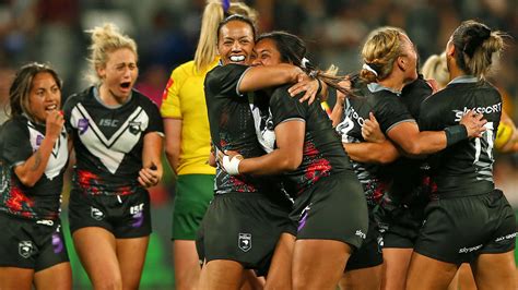 Rugby League World Cup 9s Womens New Zealand Upset Australia Jillaroos
