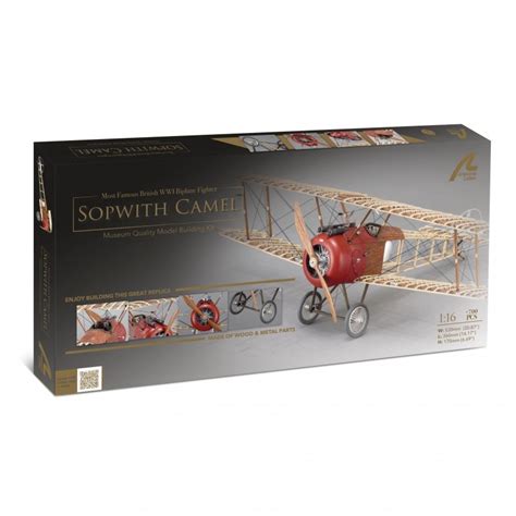 From artesania latina, and you. Artesania 1/16 Sopwith Camel Wooden Model Kit 20351