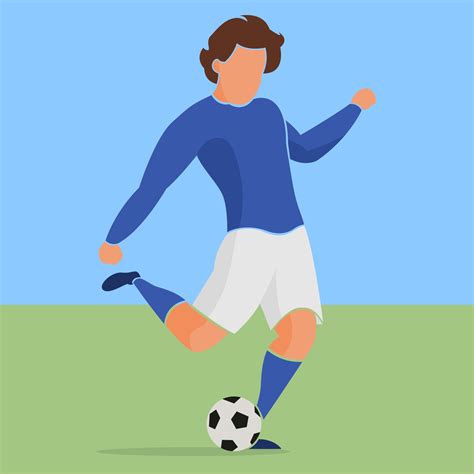 Kicking A Soccer Ball Animation