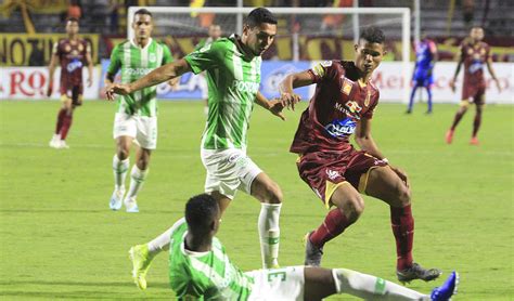 Alejandro restrepo, técnico de nacional. Atlético Nacional venció al Tolima en la Liga Águila | La FM