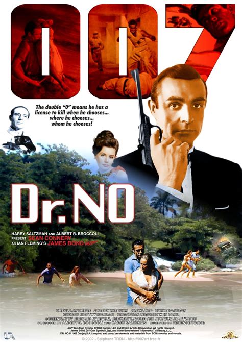 Dr No Poster 2 James Bond Movie Posters James Bond Movies Bond