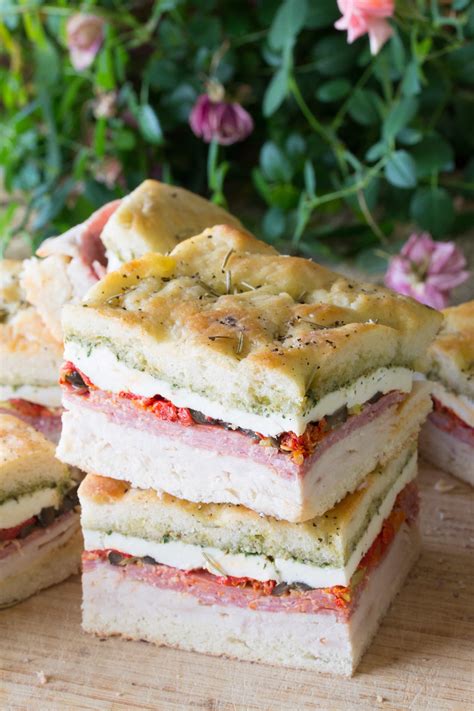 Pressed Italian Picnic Sandwiches Are The Perfect Upscale Sandwich For