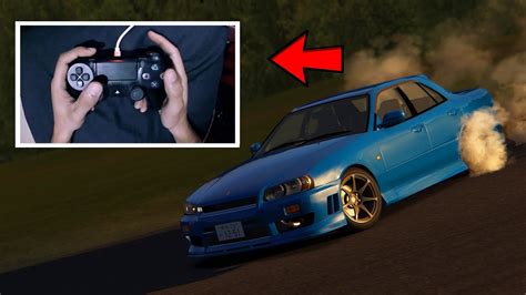 DRIFTING Nissan Skyline In Lime Rock Assetto Corsa Controller