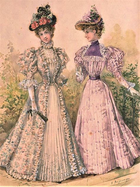 La Mode Illustree 1896 1890s Fashion Fashion Victorian Era Fashion