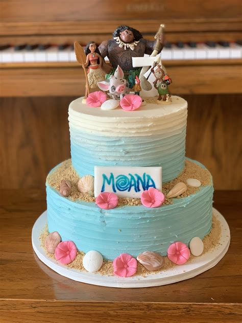 Moana Birthday Cake Pinterest