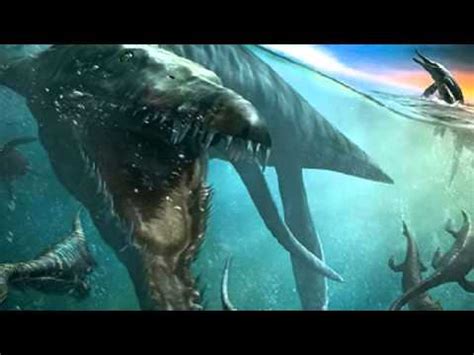 Check out the 10 biggest water dinosaurs and sea monsters known to have ever existed in history. Liopleurodon Vs Megalodon - YouTube