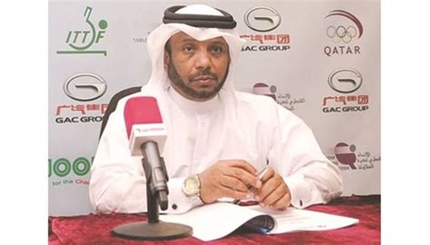 Al Mohannadi Wins Qatar Table Tennis Presidency Unopposed Gulf Times