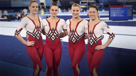 German Gymnastics Team Wears Full Length Unitards At Tokyo Olympics Gma