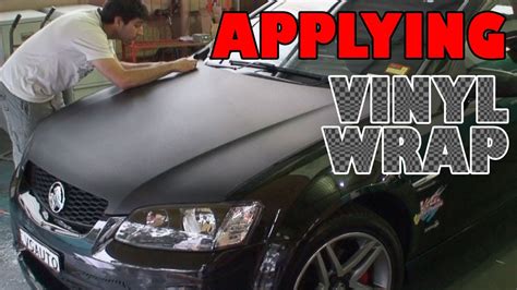 Bring it by the shop and have. First time applying vinyl wrap - YouTube