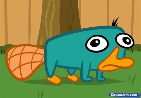 Maybe you would like to learn more about one of these? How To Draw Perry The Platypus Easy by Dawn | Perry the ...