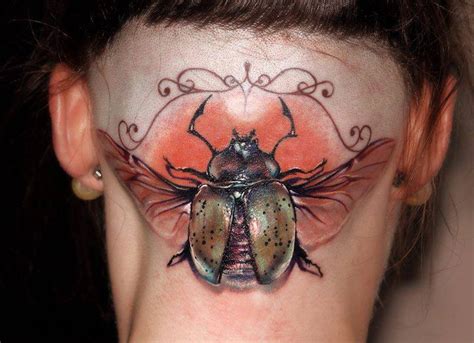 realistic bug      head tattoo  tattoo ideas gallery