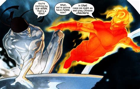 Iceman Ultimate And Human Torch Ultimate Human Torch Human Marvel