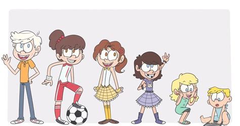 The Loud House Reverse Age Au The Kiddos By Lachihuahua On Deviantart