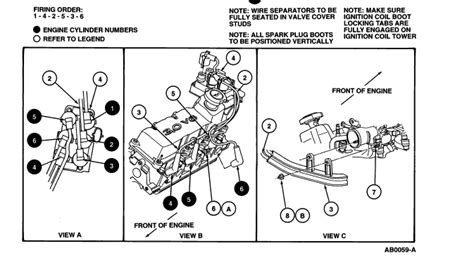 Ford Taurus Spark Plug Wiring Diagram Qanda For Firing Order And Coil On Plug