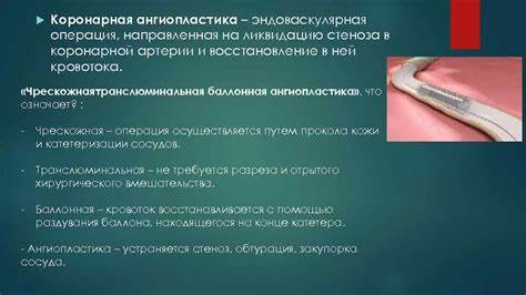 Диета после операции на артериях