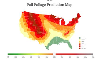 Here Are The Best Times And Places To View Fall Foliage In