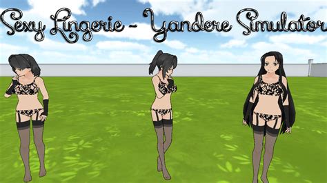 Sexy Lingerie Yandere Simulator By Pepsipenguin On Deviantart