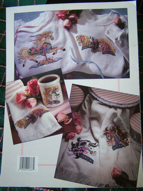 200 wide x 313 high. Carousel Magic Horses Cross Stitch Patterns Leisure Arts ...