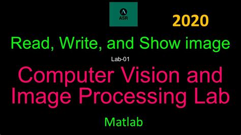 Computer Vision And Image Processing Lab 01 Bangla Youtube