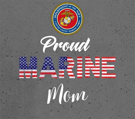 Proud Marine Mom Tumbler Wrap 20 Oz Etsy