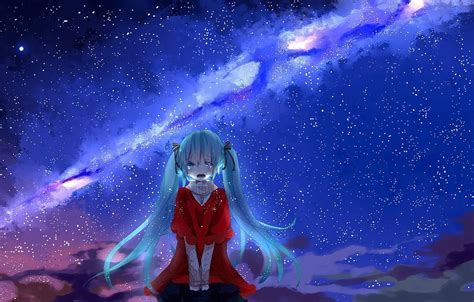 Wallpaper Sadness Abyss Anime Girl Images For Desktop Section арт