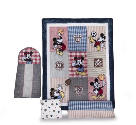 Baby bedding crib cot quilt set 10 pcs quilt bumper sheet dust ruffle blanket. Magical Mickey Mouse Nursery - Adorable Bedding and Decor