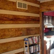 Not like the 'fake' log cabin ceilings out there today! interior rough board finish with chinking - Google Search | Log home interiors, Faux cabin walls ...