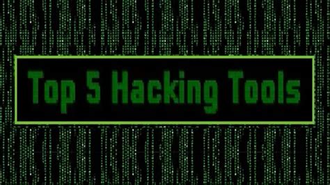 Top 5 Hacking Tools Pro Hackers 2016 Youtube
