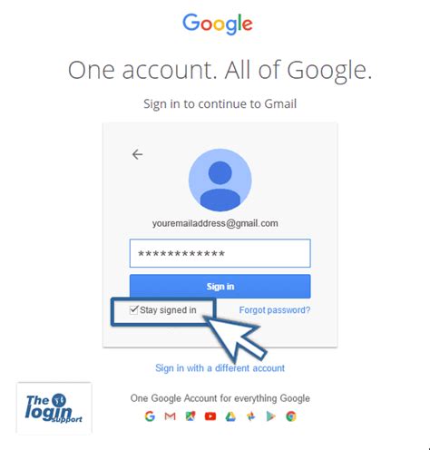 If information is already filled in and you need to sign in to a different account, click use another account. Gmail Sign In | Gmail Email Login - The Login Support