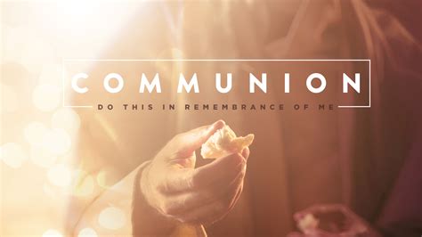 Communion - Sermon Series & Sermon Graphics - Ministry Pass