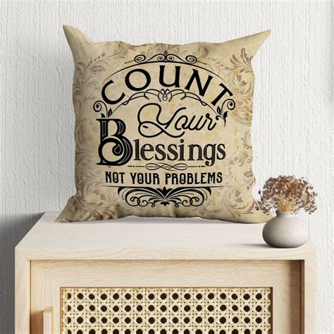 Christian Tote Bags Count Your Blessings Not Your Problems Tote Bag
