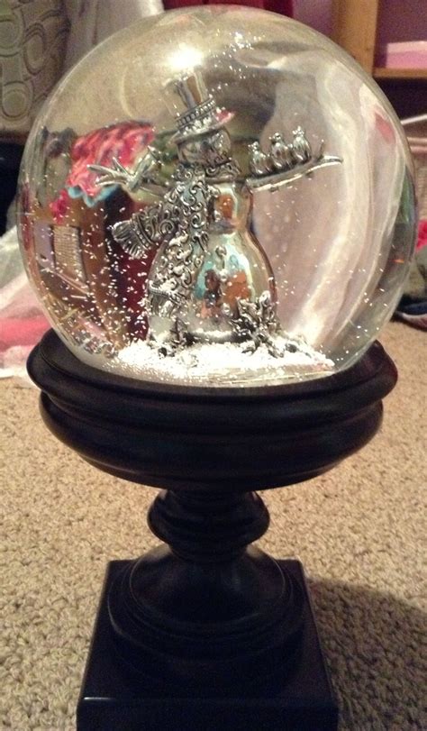 Beautiful Snow Globe From Costco Perfect For A Christmas T