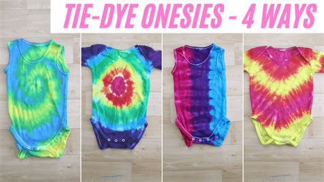 Tie Dye Patterns For Onesies