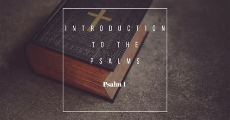 Introduction To Psalms The Two Paths Sermons Woodhaven Bible Church