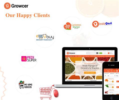 Build your own mobile app for grocery shopping delivery without writing a single line of code. Growcer is a trusted grocery ecommerce software to build ...