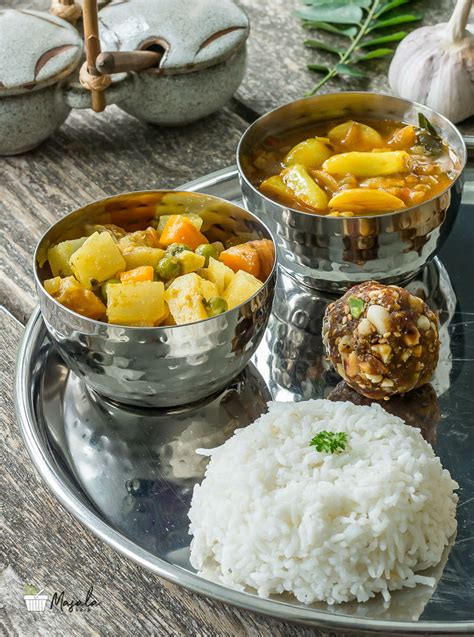 Search our collection of excellent appetisers, main courses, side meal recipes, as well as desserts that finish the meal with wow factor. Simple Indian Lunch Menu 4 | Lunch Dinner Menu Ideas ...