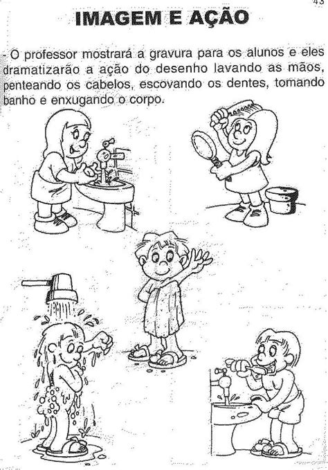 Blog Professor Zezinho 100 Atividades E Desenhos Sobre Higiene E