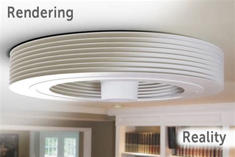 The exhale fan, developed by hiner with help from richard halsall, works differently from normal ceiling fans. Bladeless Ceiling Fan Inspired By Tesla Produced By Exhale