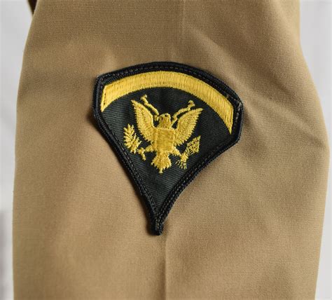 Lot Detail Army Dress Khaki Uniform