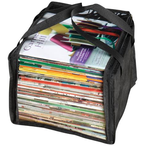 Shop for magazine storage at bed bath & beyond. Magazine Storage Bags in Black - Storage - Miles Kimball
