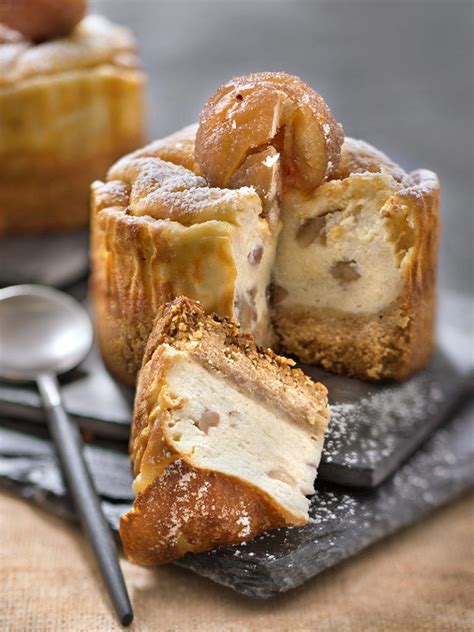 Cheesecake vanillé aux marrons glacés A Vos Assiettes Cuisine et