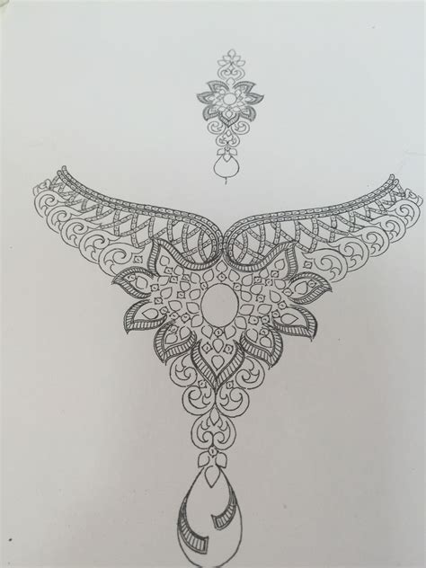 Jewelry Design Drawing Simple Sketch Jewelry Dozorisozo