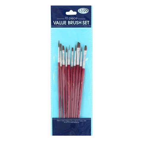 I'm just starting my journey in learning digital painting and your brush helps me to learn better. The Fine Touch, Value Paint Brush Set, 10 Paint Brushes ...