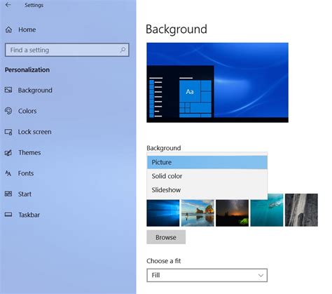 Get 41 изменить фоновое изображение Windows 10