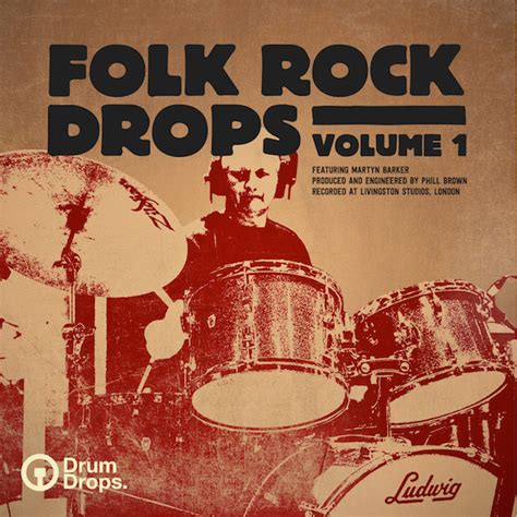 Folk Rock Drops Volume By Martyn Barker Released At Drumdrops